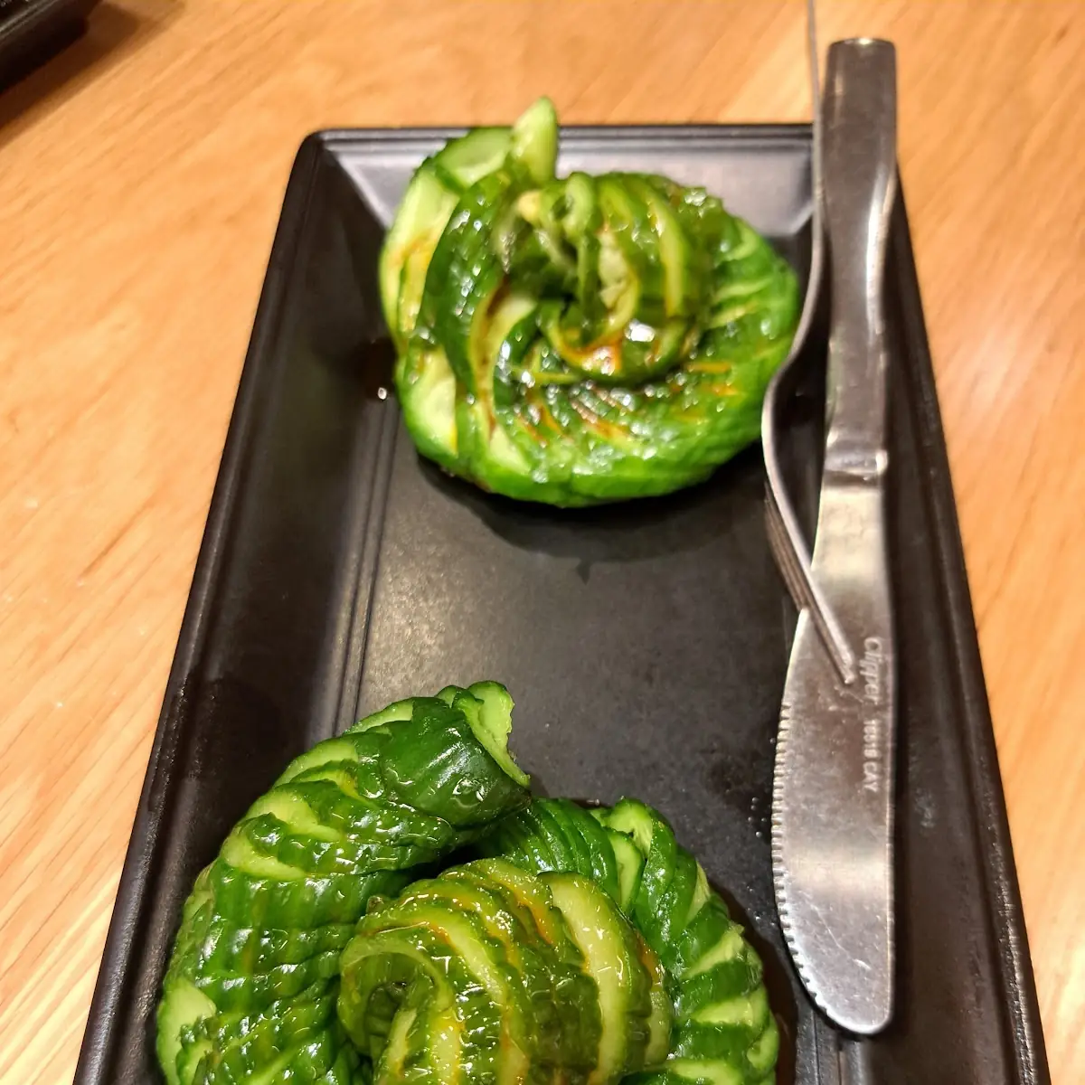 sweet & sour cucumber ⓥ 甜辣小黄瓜